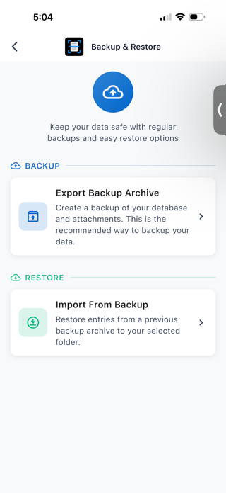 EasyDoc Document Manager Screenshot 4 of 5