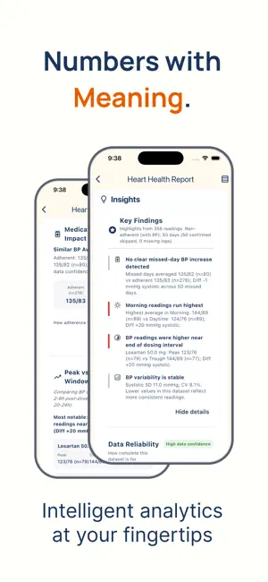 SteadyStat BP & Medication Log screenshot 2