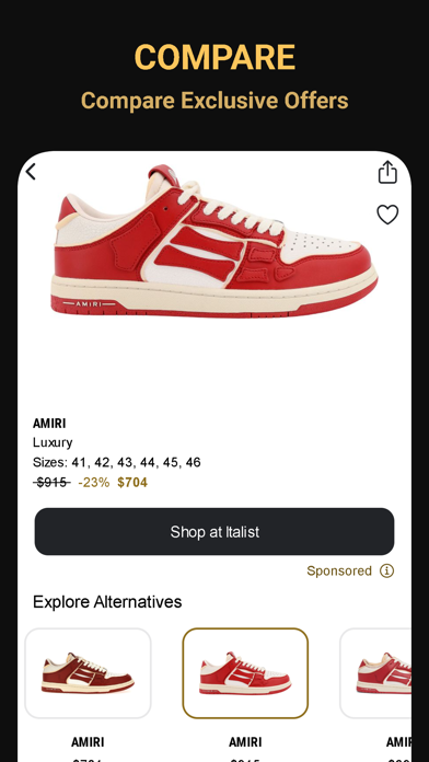 Luxury Brands Search｜CHERCHER Screenshot