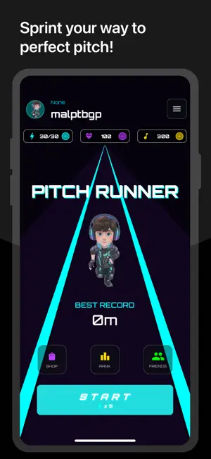 Pitch Runner screenshot 1
