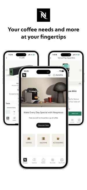 Nespresso Philippines iPhone screenshot 1