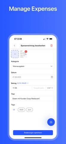 Spesen App Screenshot 3 of 9