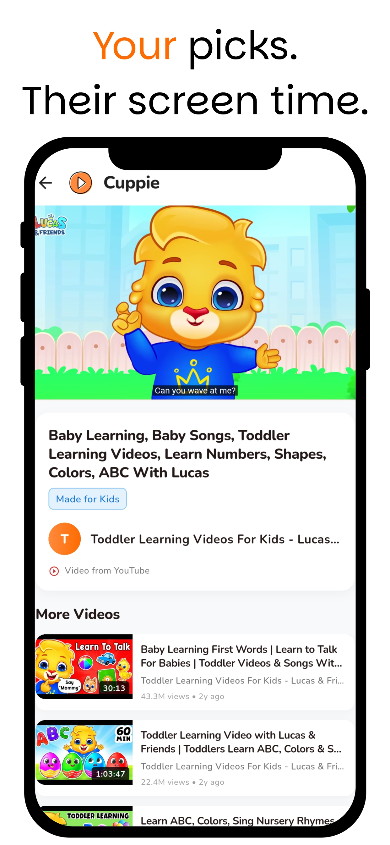 Cuppie: Safe Video Player