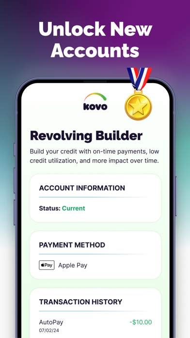 Kovo - Fast Credit Builder iPhone screenshot 5 - Finance app