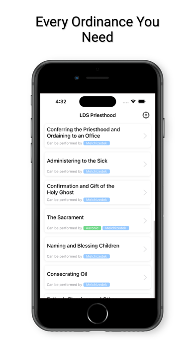 LDS Priesthood Screenshot