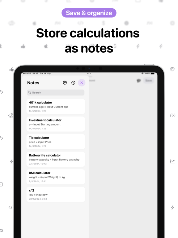 Screenshot #6 pour Calculo: advanced calculator