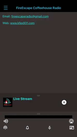 KFEX FireEscape Radio 93.1 screenshot 3