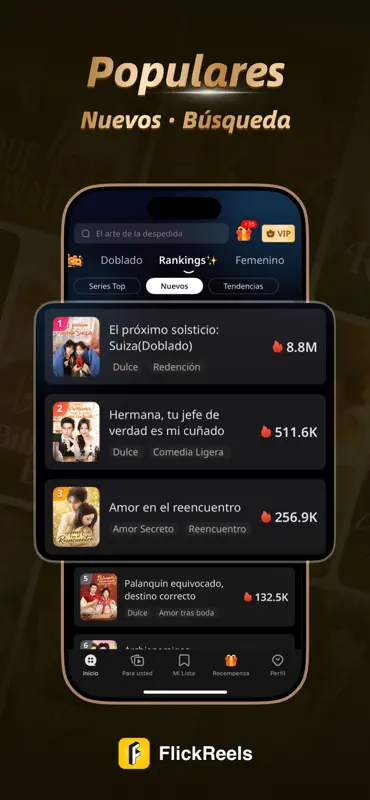 FlickReels - IA Cuento y Drama screenshot 5 of 7