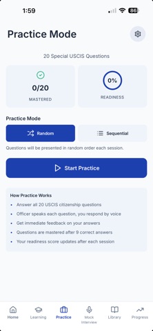 Oral Citizenship Test Screenshot 4 of 10