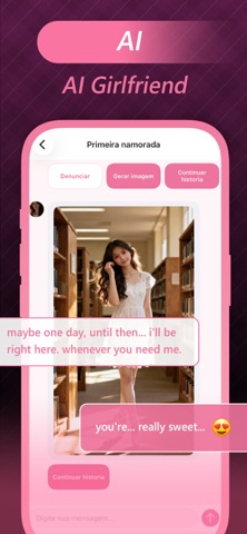 AI Girlfriend: AI Chat iPhone screenshot