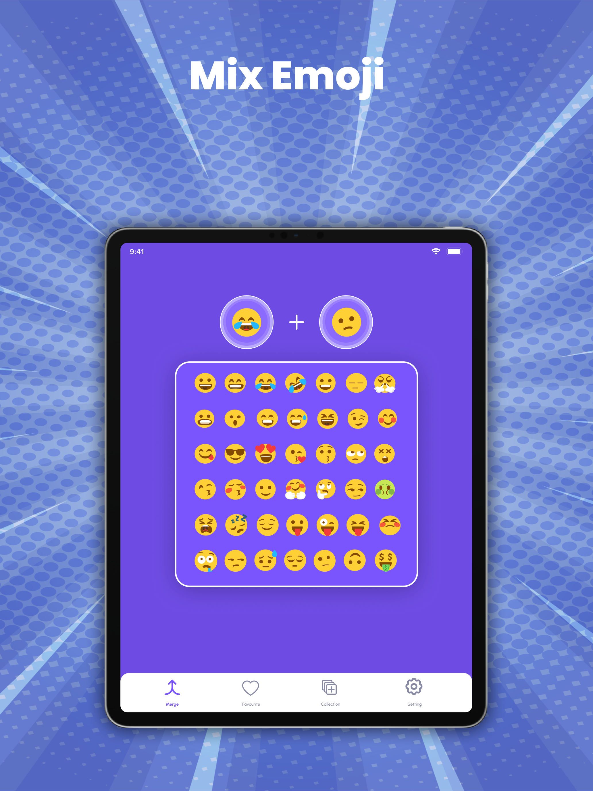 EmojiMix Merge Emoji App