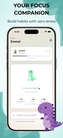 Dino Steps: ADHD Task Breaker Screenshot 7 of 8