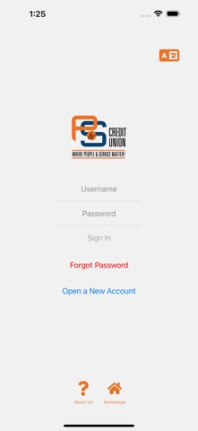 P & S Credit Union app screenshot