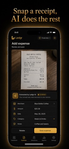 Ledgr: Expense & Tax Tracker Screenshot 4 of 8