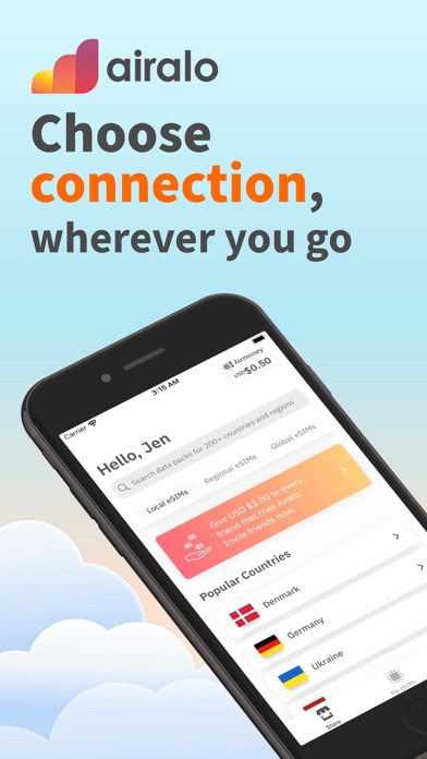 Airalo: eSIM Travel & Internet Screenshot