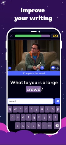 Wordbox English iPhone screenshot