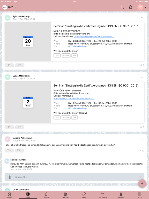 Screenshot #4 pour BVZ App