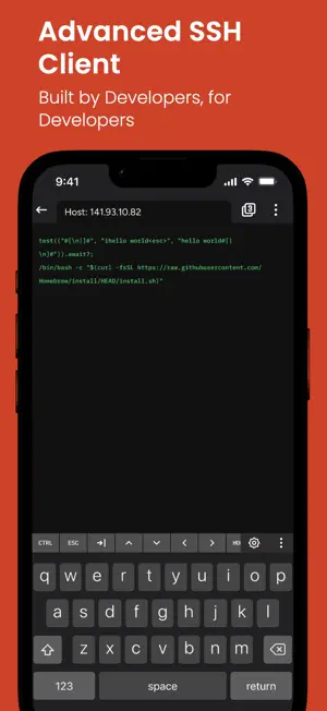 Terminal - SFTP & SSH Client screenshot 1