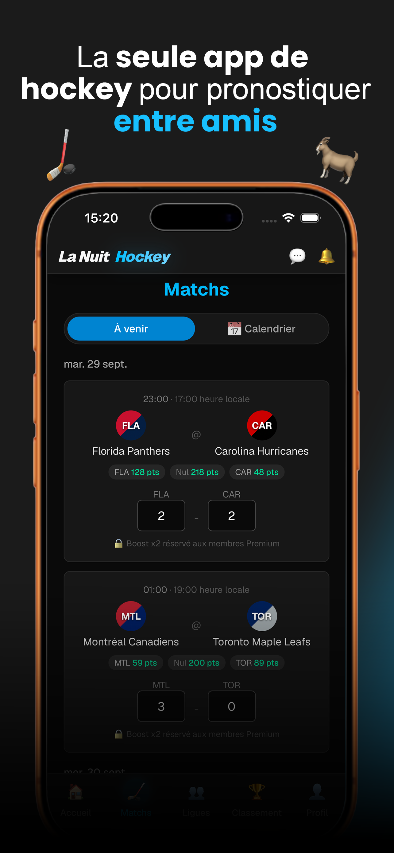 La Nuit Hockey screenshot 3