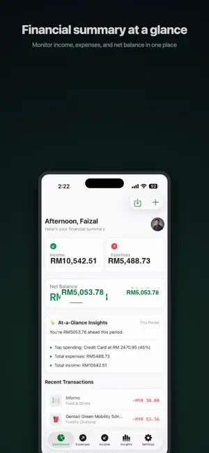 SpenIt: AI Spending Tracker screenshot 3
