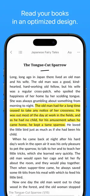Yomu EBook Reader screenshot 3