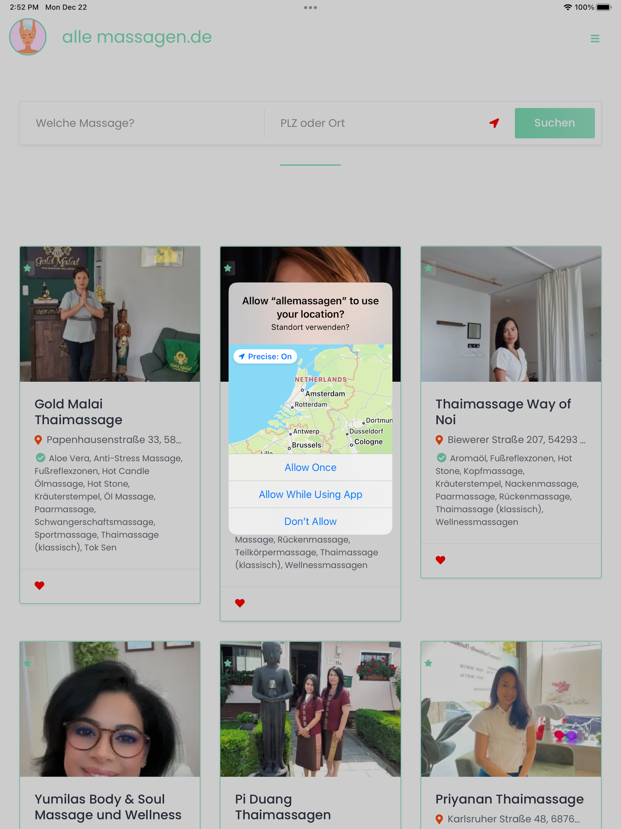allemassagen screenshot 12