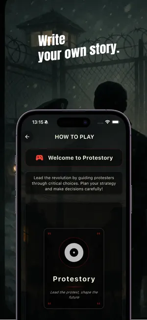 Protestory screenshot 2