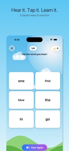 Kiddo Sight Words Screenshot 2 of 6