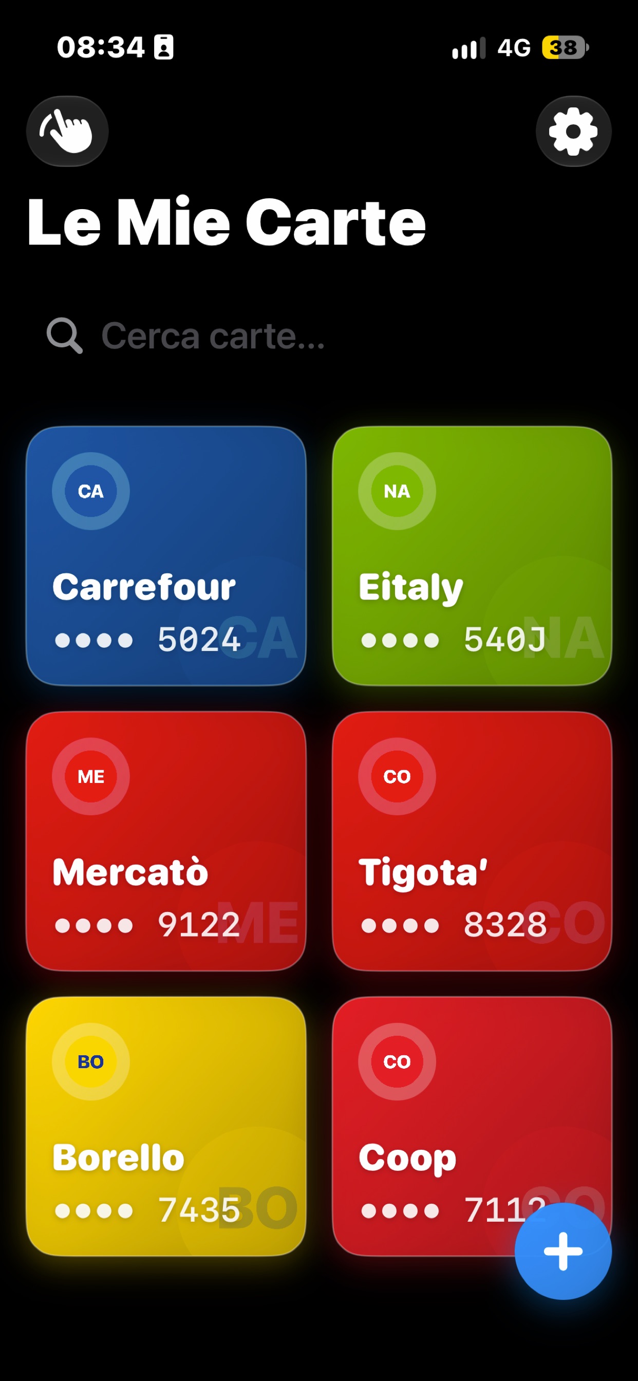 Screenshot 1 of My CarteFedelta'