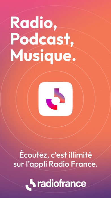 Radio France - podcast, direct Screenshot