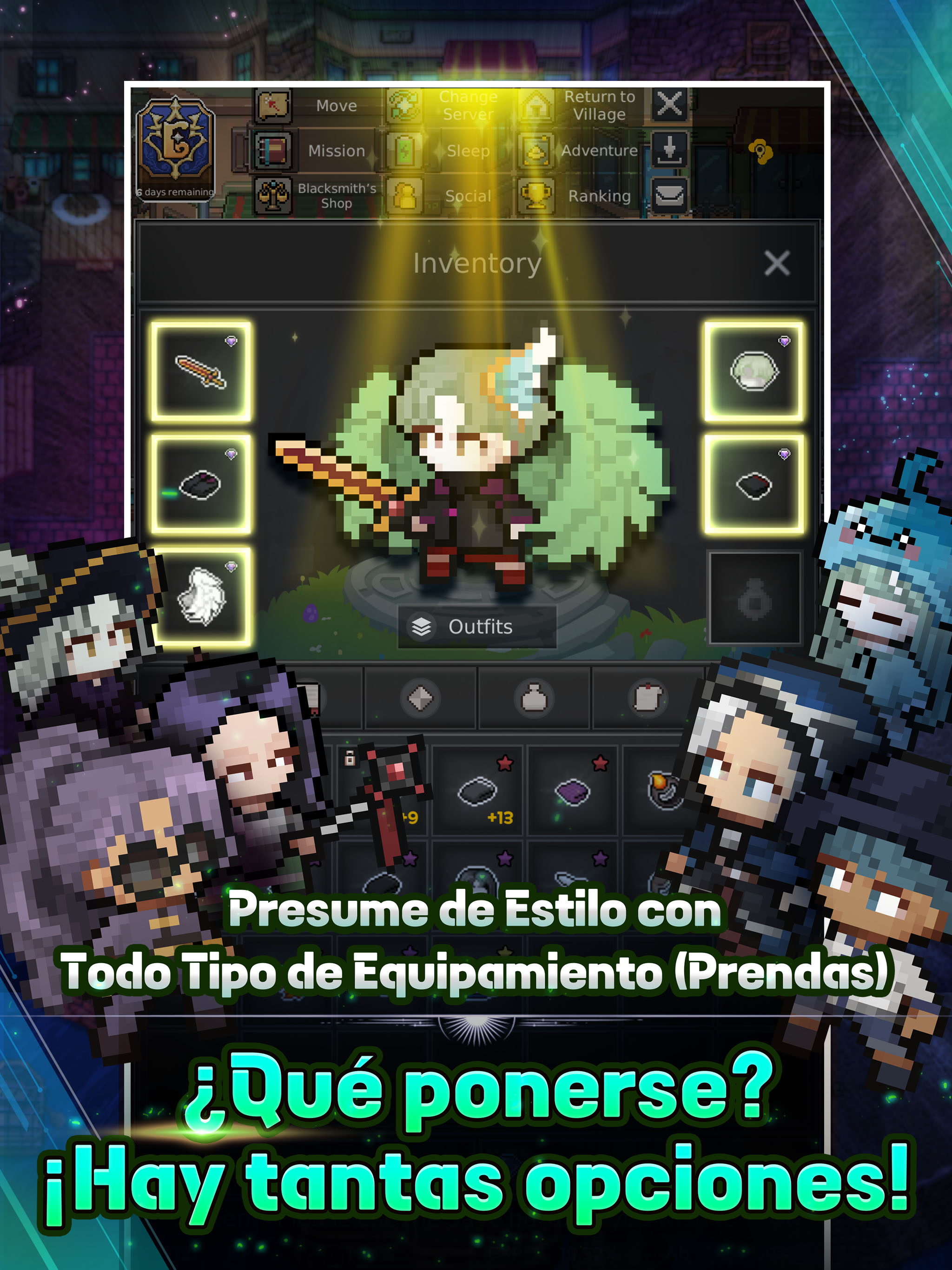 Elemental: MMORPG en 2D
