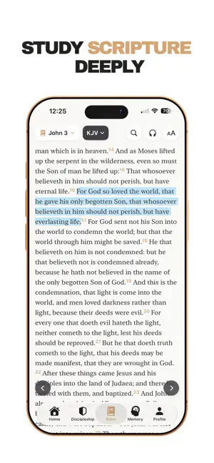 Reforged Bible Study & Memory screenshot 2