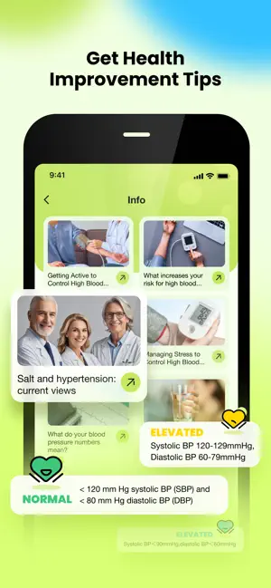 Vasol Blood Pressure-Info&Log screenshot 4
