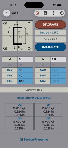 WeldCalcs Screenshot 2 of 6