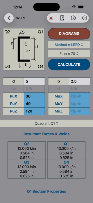 WeldCalcs Screenshot 2 of 6