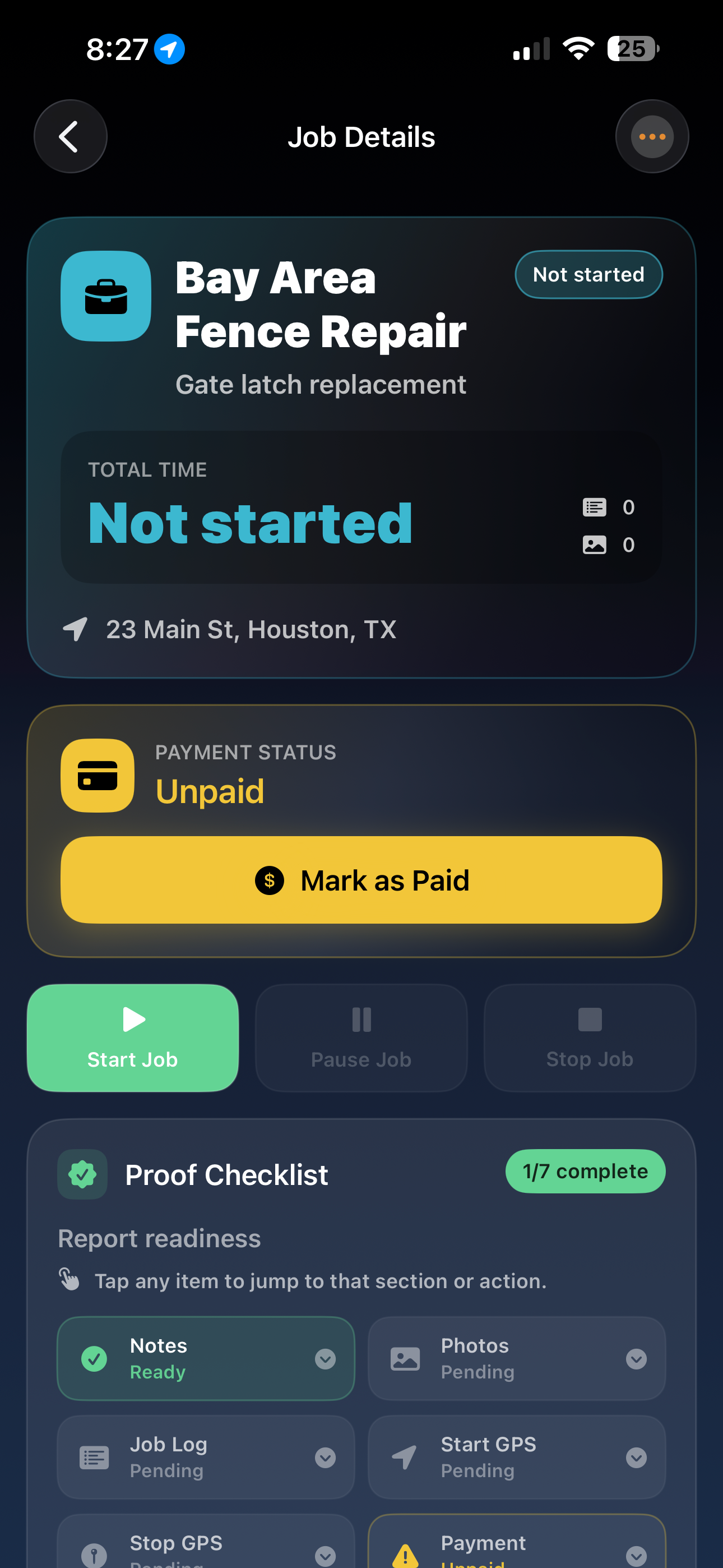 JobStamp - Work Proof screenshot 9