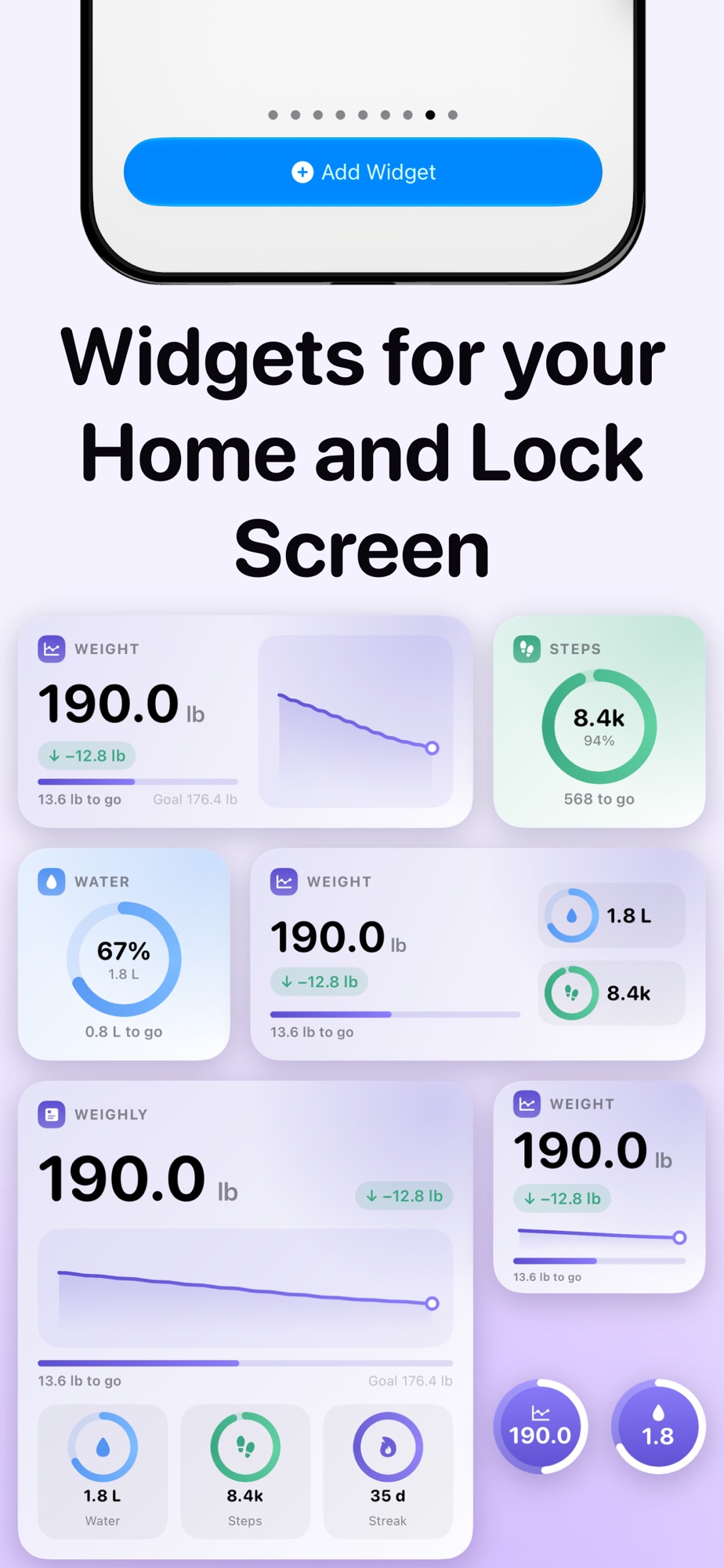 Weighly: Weight Tracker screenshot 9
