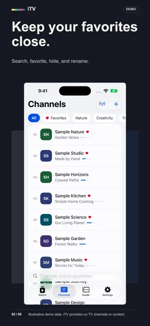 iTV: IPTV & M3U Player screenshot 2