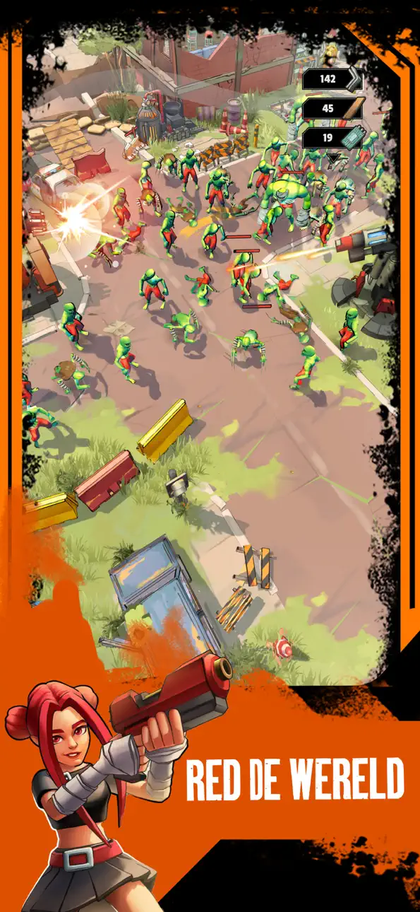 Zombiepunk: Fight & Survive iOS Mod IPA screenshot 1 - iOS game interface