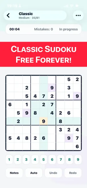 Sudoku 99: Game Collection screenshot 3