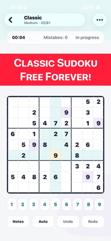 Sudoku 99: Game Collection Screenshot 3 of 3