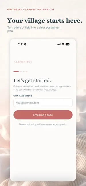 Grove by Clementina Health screenshot 1