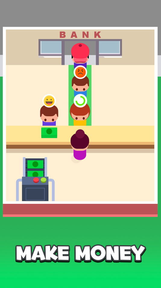 #2. Money Dash: Idle Banking Game (iOS) Podle: Veloxia