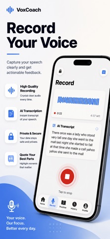 Vox Coach iPhone screenshot