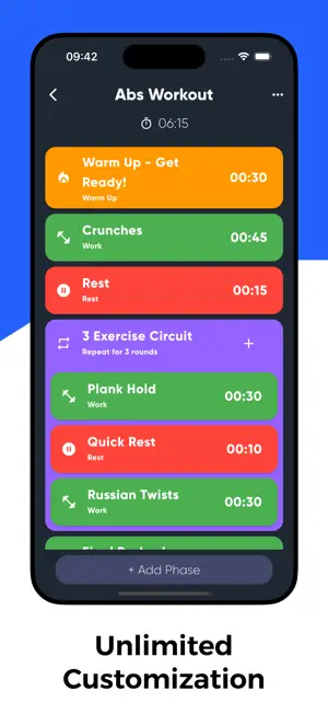 Workout Interval Timer: Peak screenshot 2
