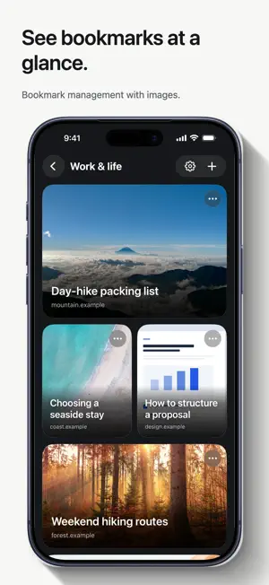 LinkOrganizer-Bookmark Manager screenshot 1