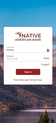 Native American Bank Screenshot 2 of 4