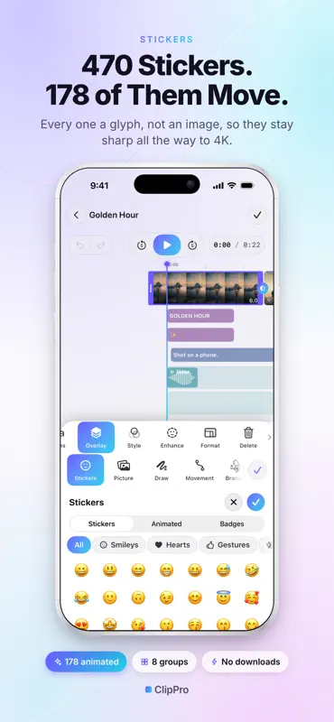 ClipPro: Video & Photo Editor screenshot 8 of 10