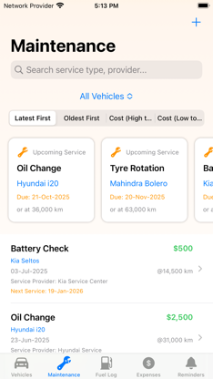 AutoLog Pro — Vehicle Manager screenshot 4
