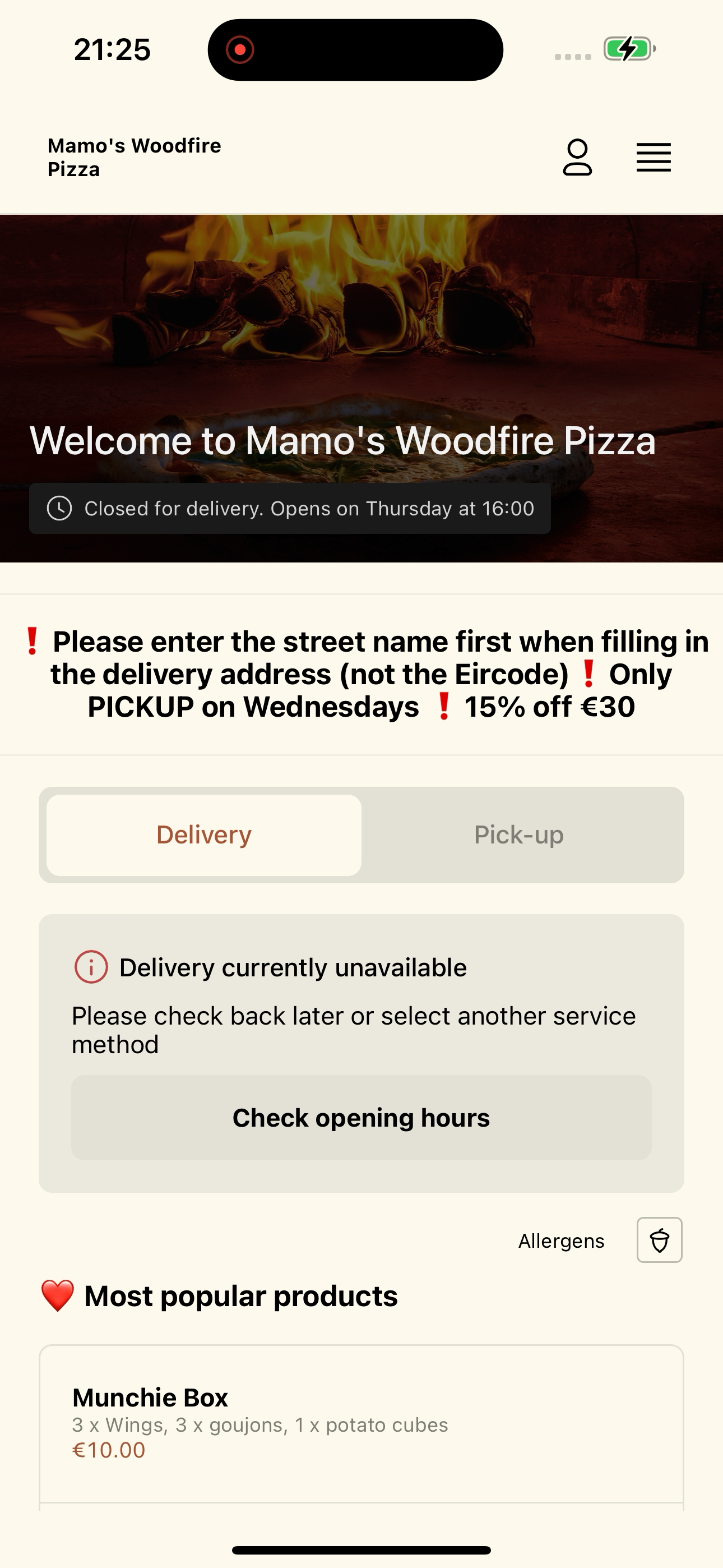 Mamo's Woodfire Pizza screenshot 6